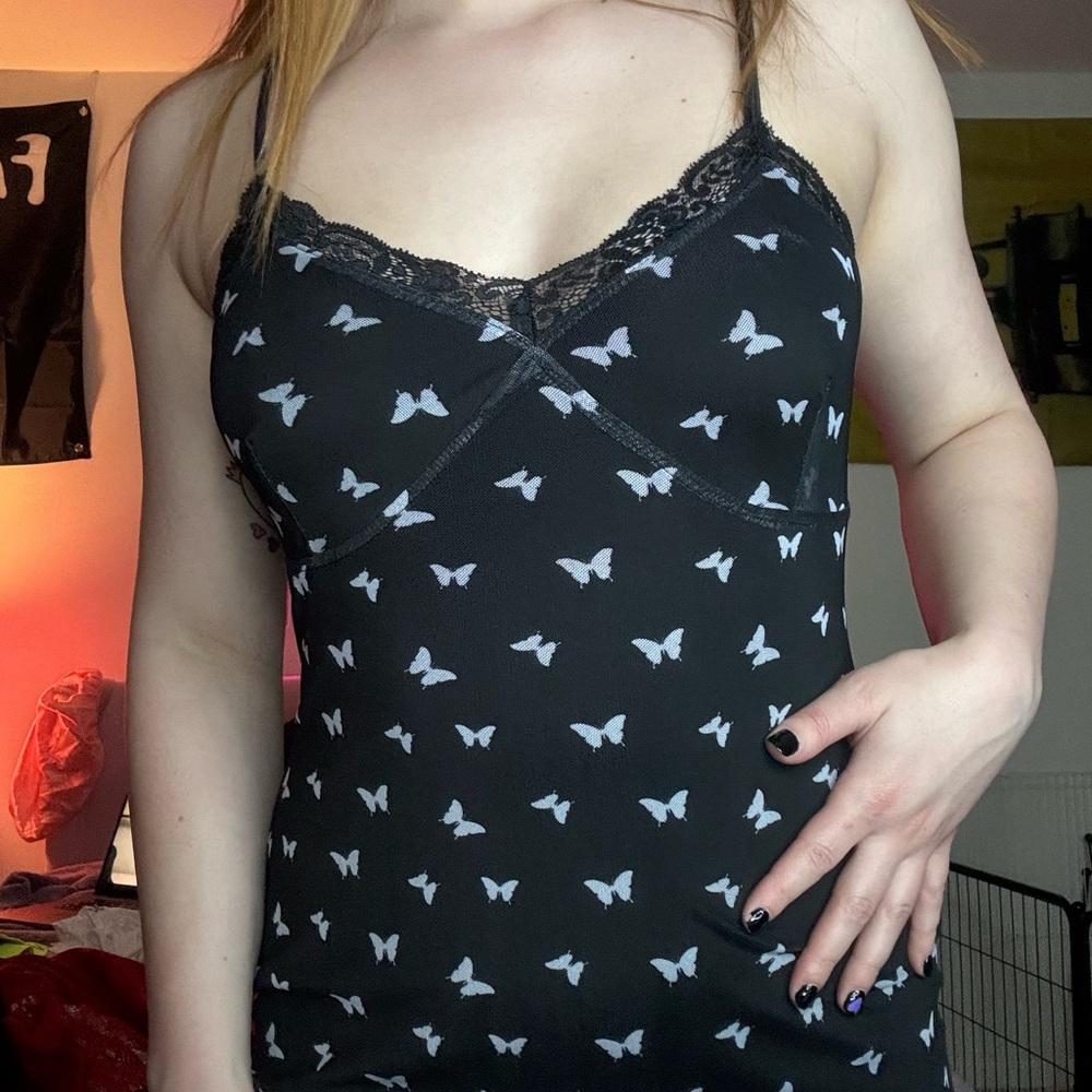 Black Butterfly dress